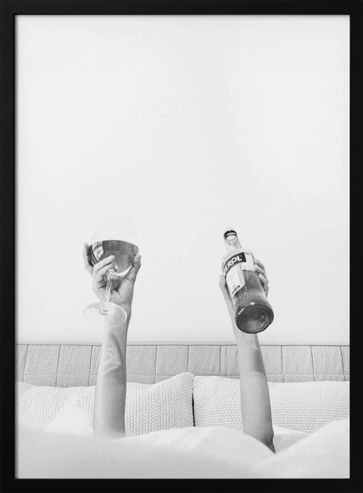 Aperol In Bed Grainy | Poster