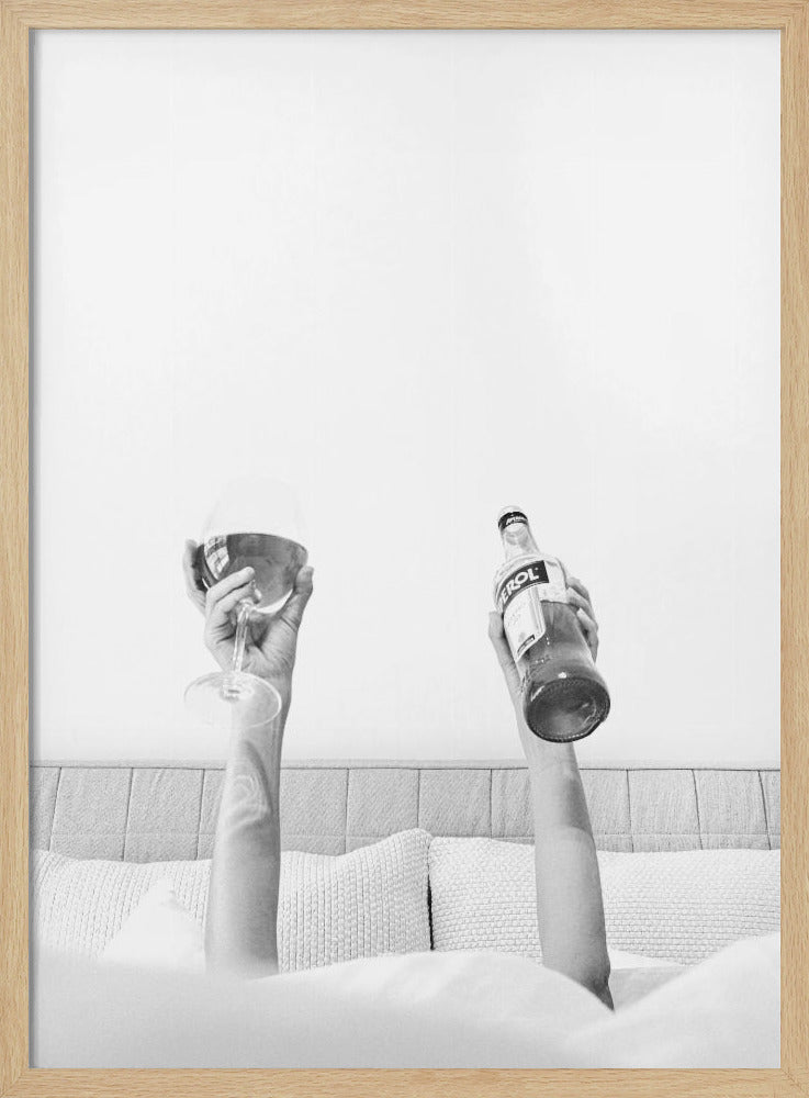 Aperol In Bed Grainy | Poster