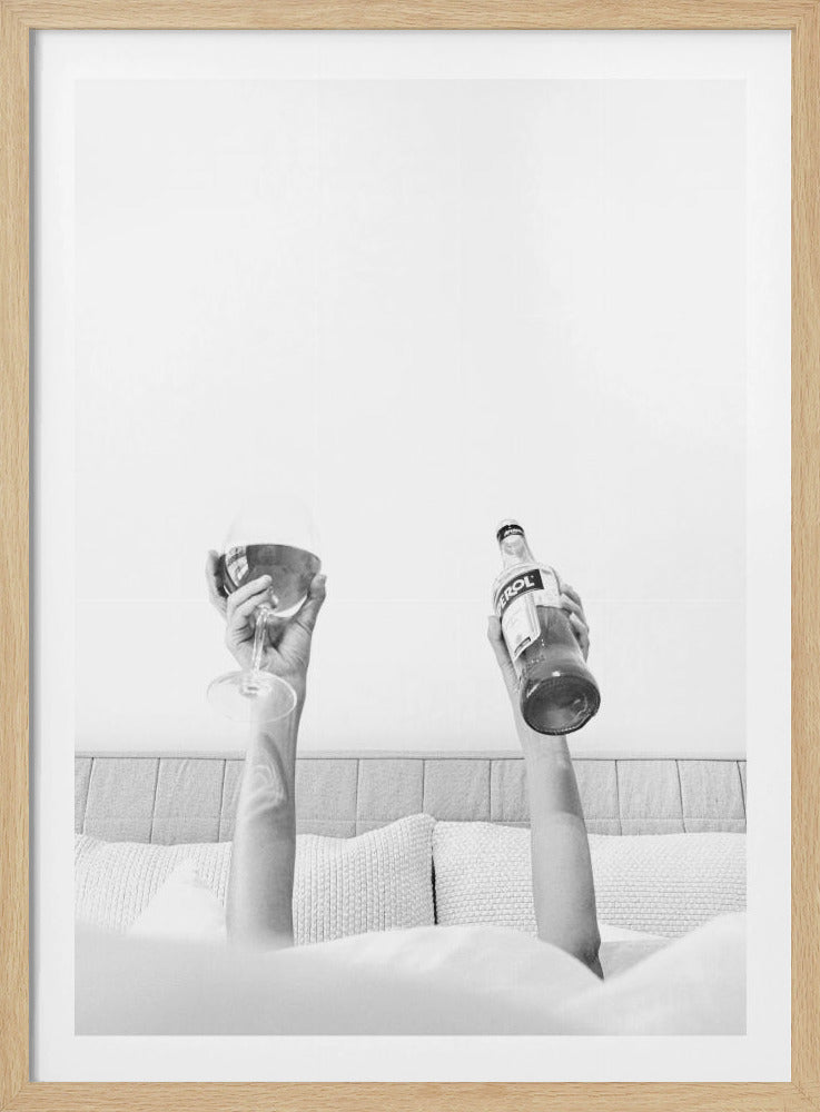 Aperol In Bed Grainy | Poster
