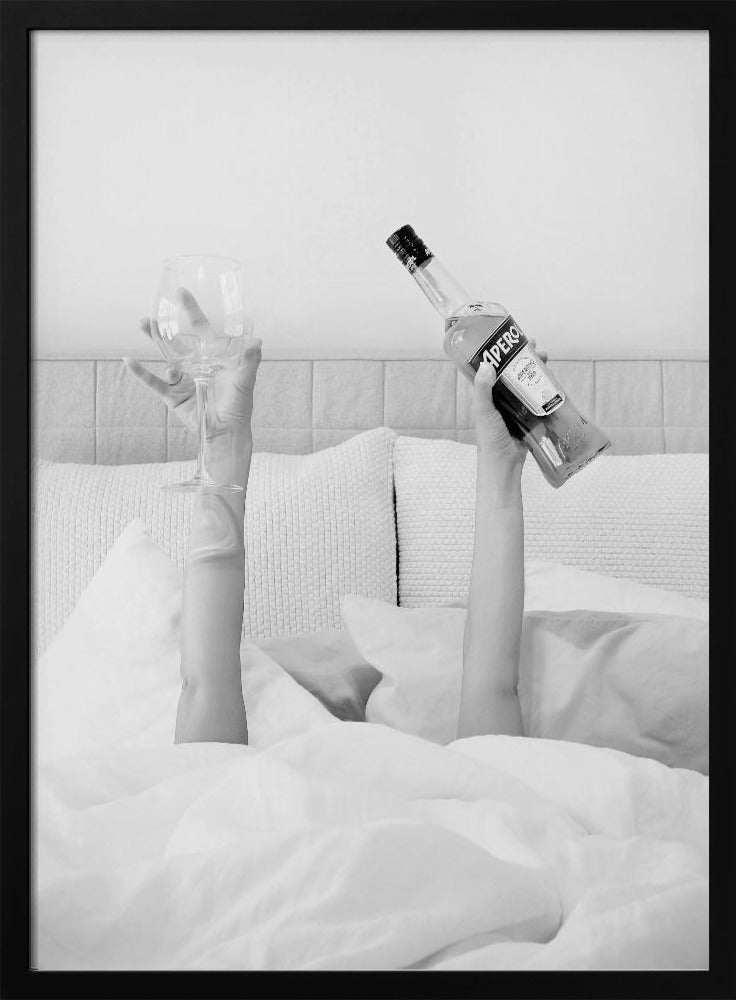 Aperol In Bed Low Key | Poster