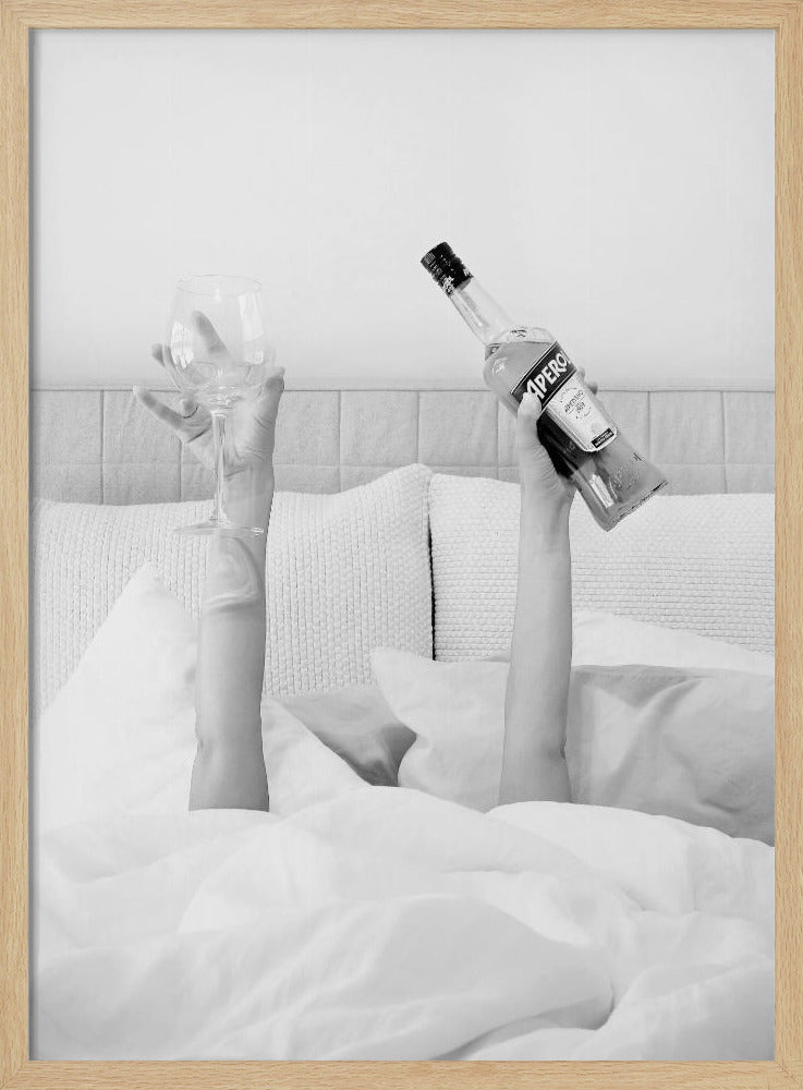 Aperol In Bed Low Key | Poster