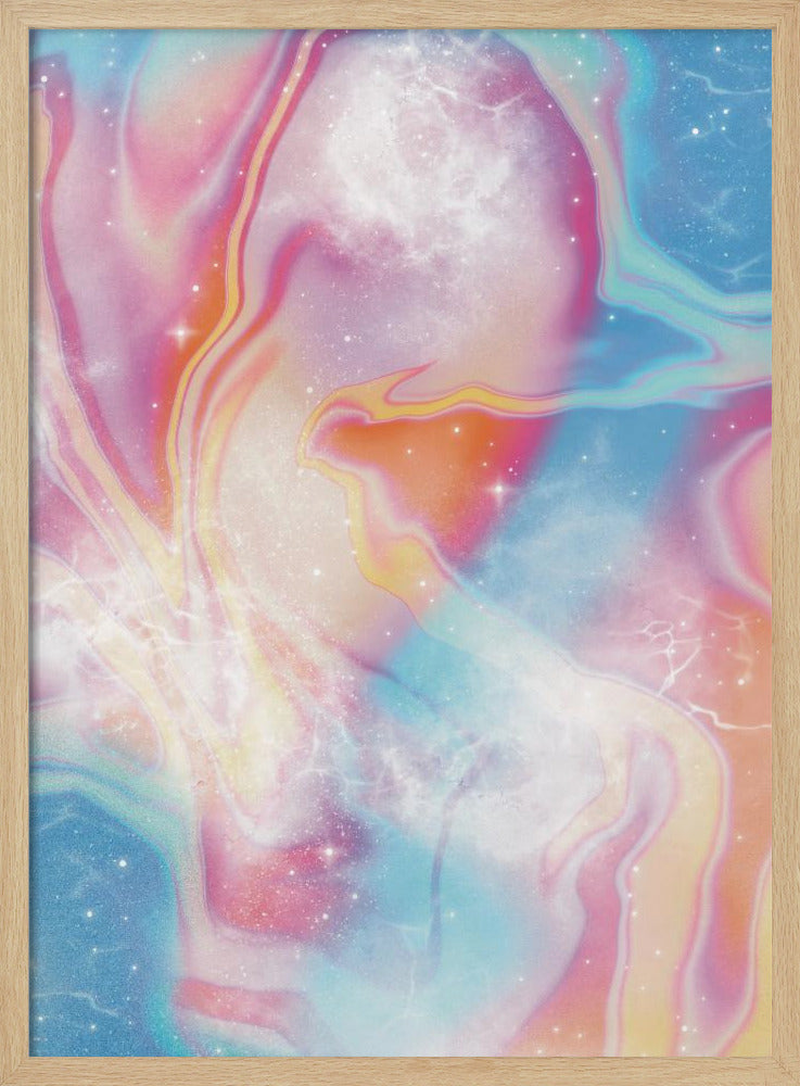 Vintage Pastel Space | Poster