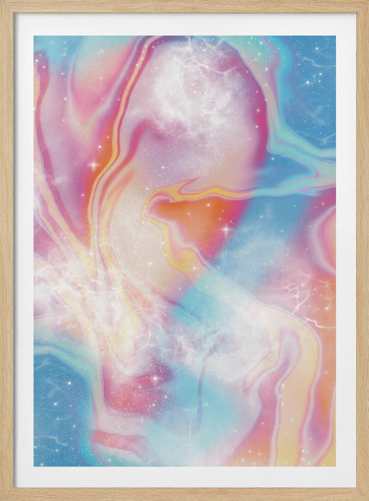 Vintage Pastel Space | Poster