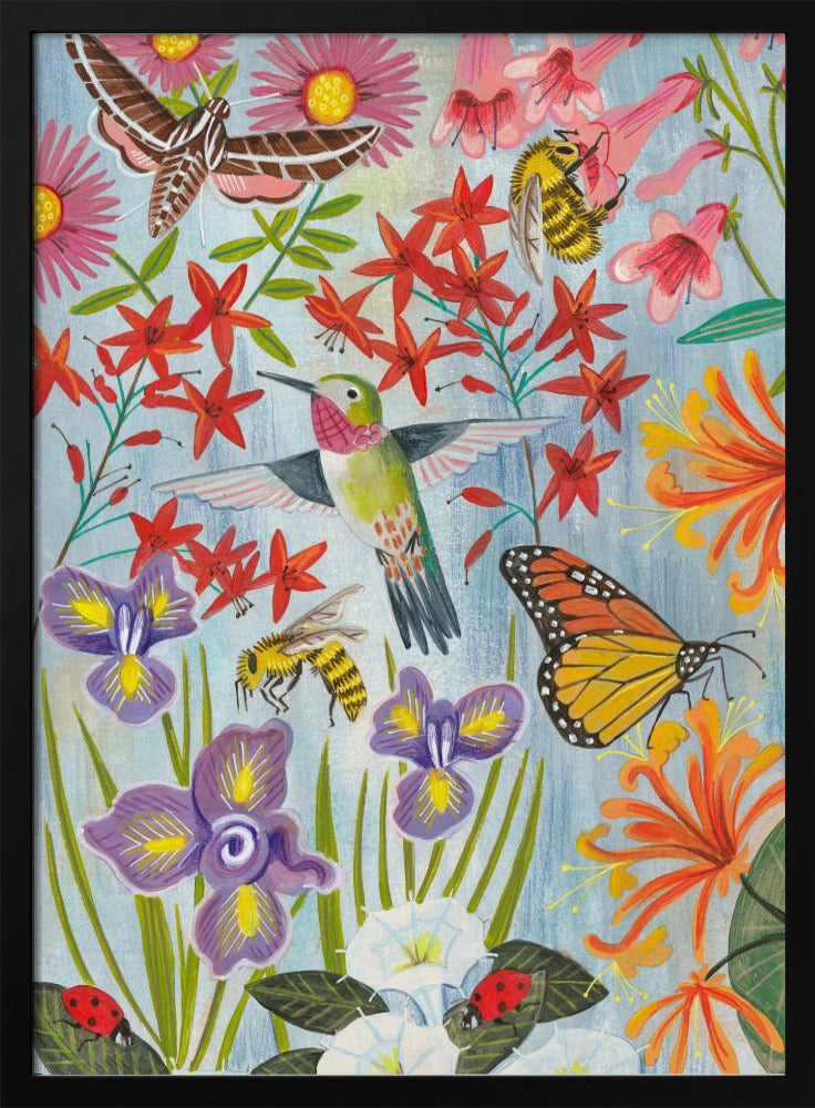 Pollinators and flowers | Poster