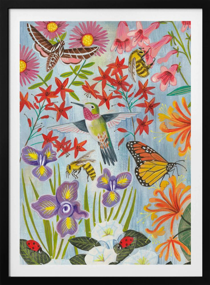 Pollinators and flowers | Poster