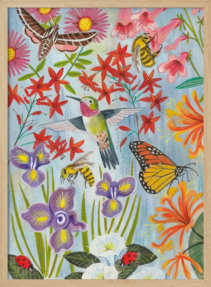 Pollinators and flowers | Poster