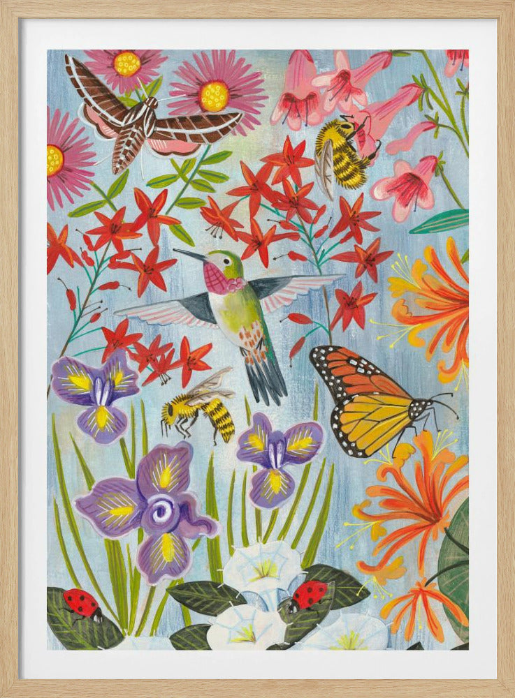 Pollinators and flowers | Poster
