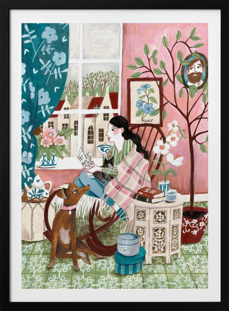 Love of reading | Poster