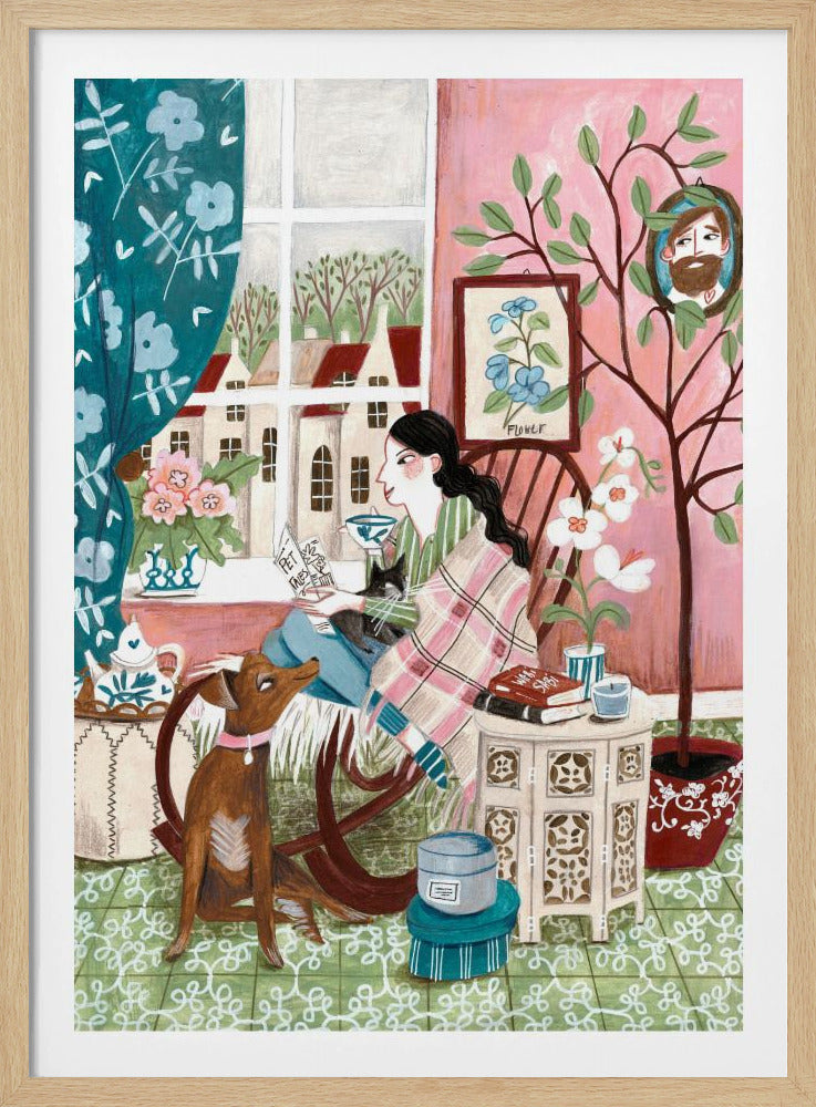 Love of reading | Poster