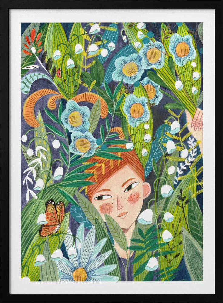 Woman in nature | Poster