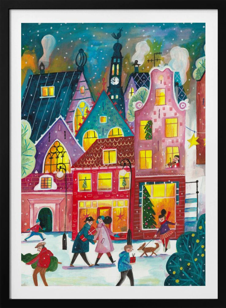 Christmas in Amsterdam | Poster