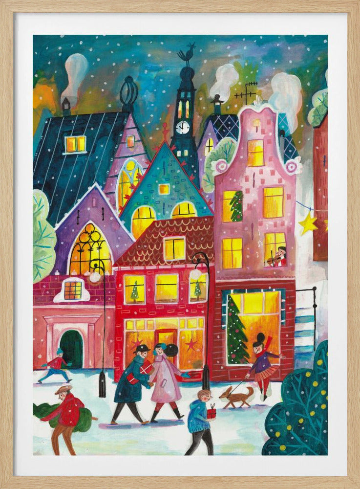 Christmas in Amsterdam | Poster