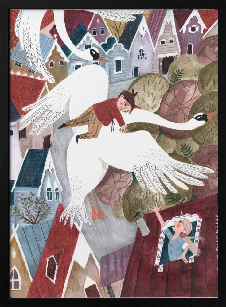 The magical wild geese | Poster