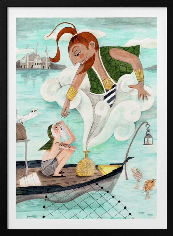 The Fisherman and the Jinni | Poster