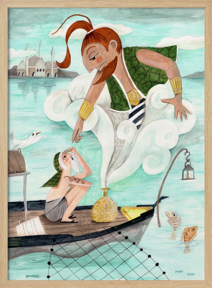 The Fisherman and the Jinni | Poster