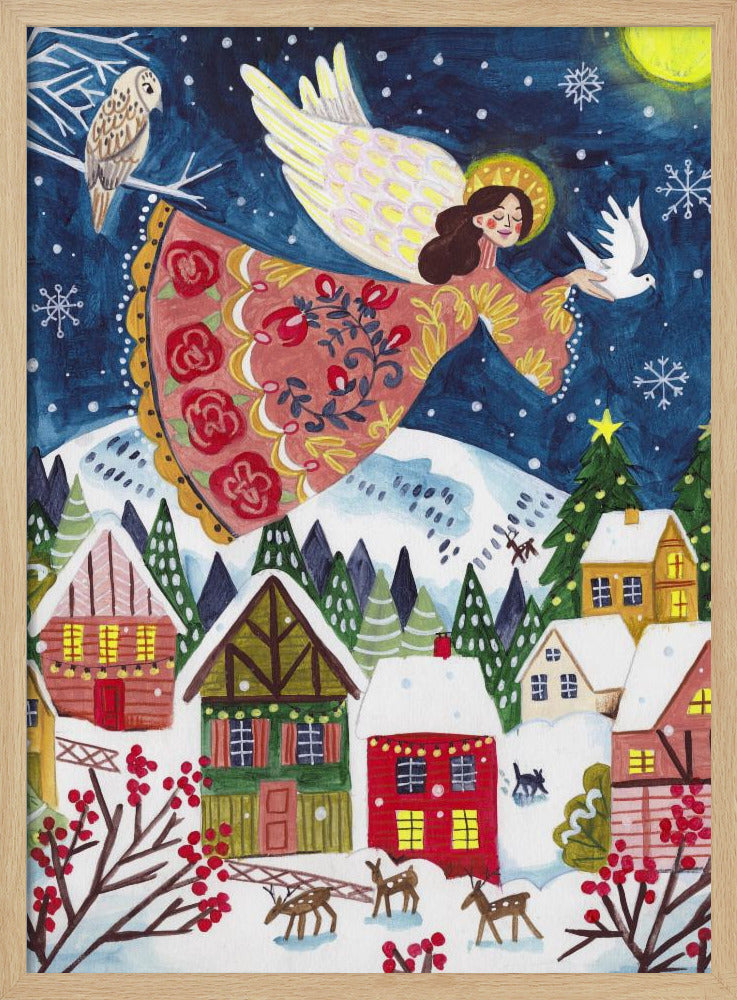 Angel of Peace Portrait | Poster