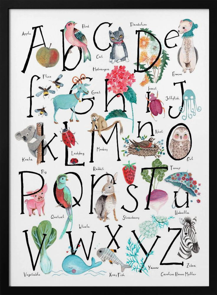 ABC illustration | Poster