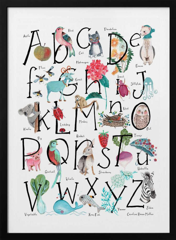 ABC illustration | Poster