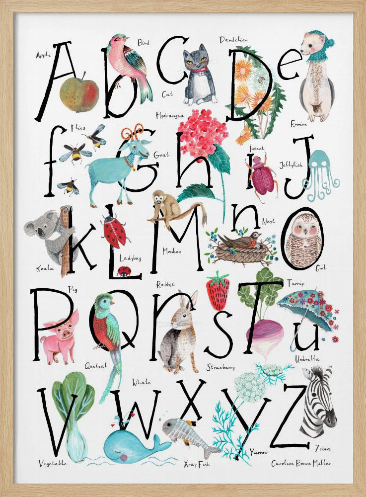 ABC illustration | Poster