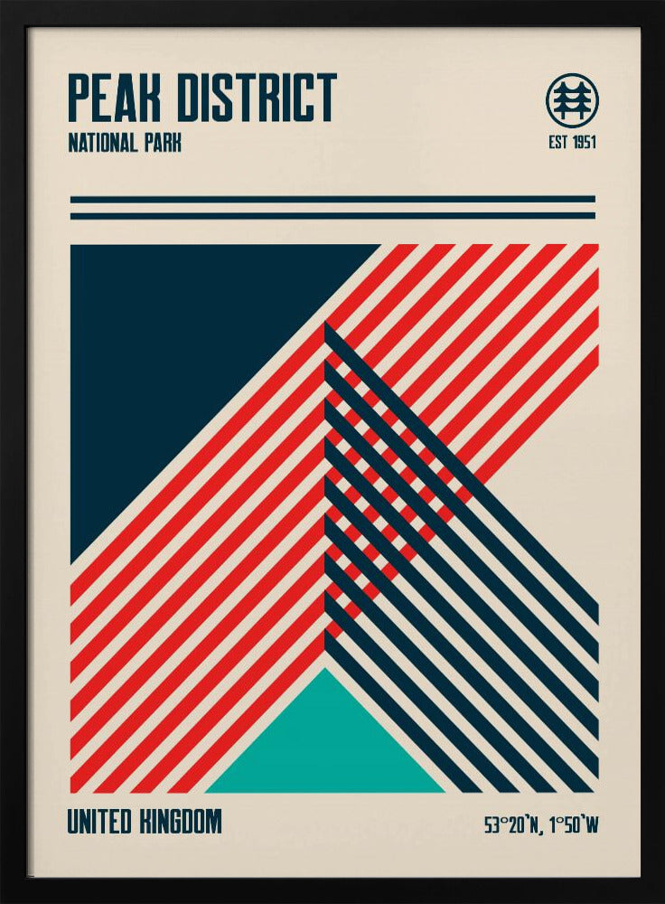 Peak District National Park Travel Poster | Poster