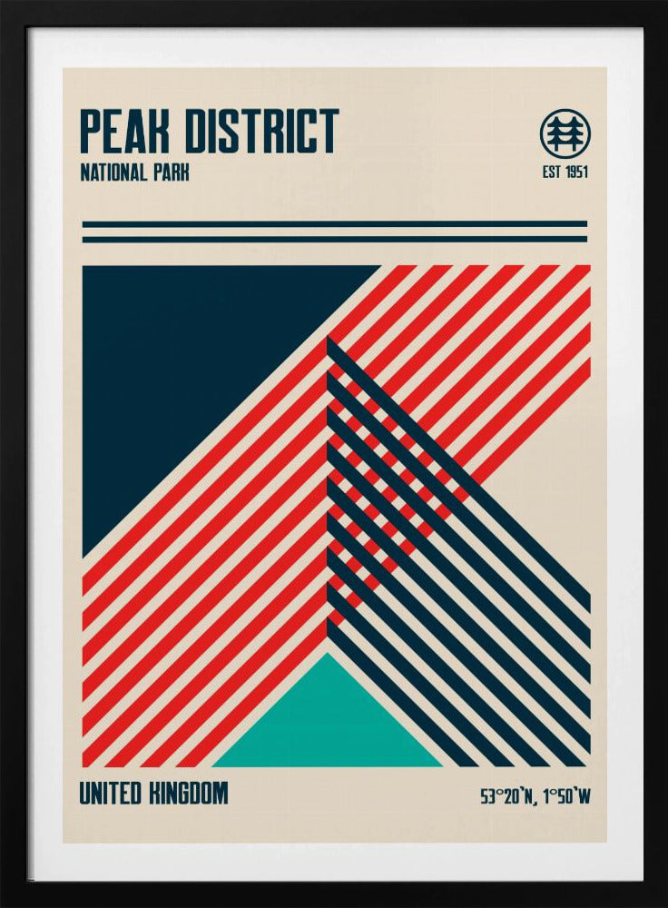 Peak District National Park Travel Poster | Poster