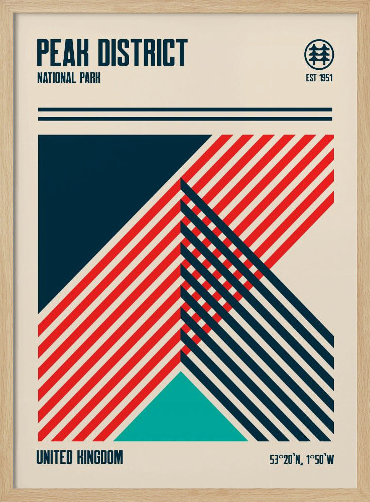 Peak District National Park Travel Poster | Poster