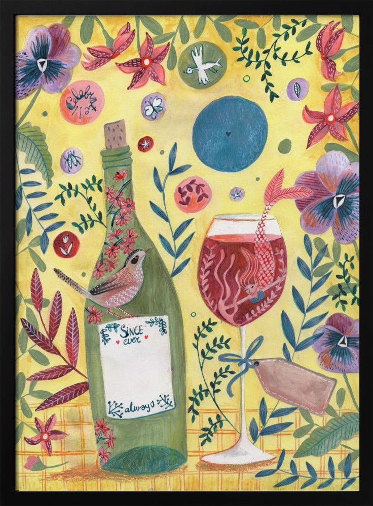 Mermaid Wine | Poster