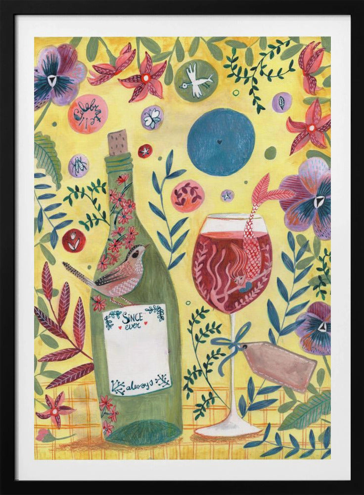 Mermaid Wine | Poster