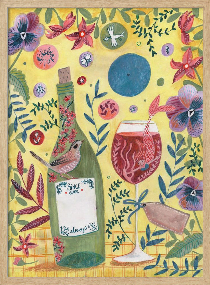 Mermaid Wine | Poster