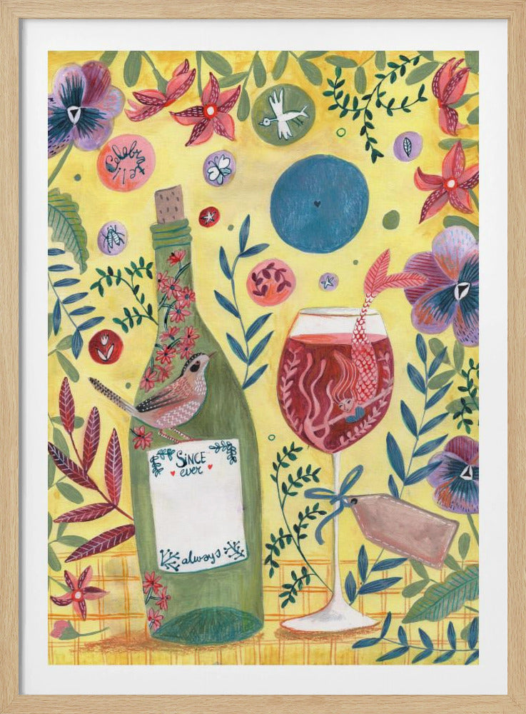 Mermaid Wine | Poster