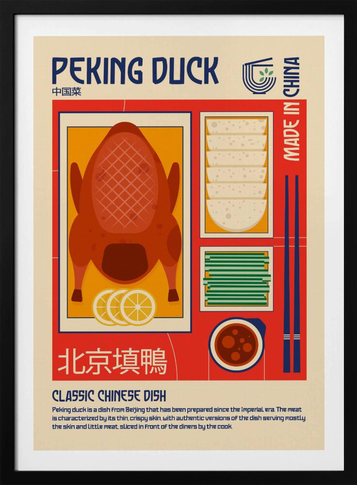 Peking Duck Japanese Food Print | Poster
