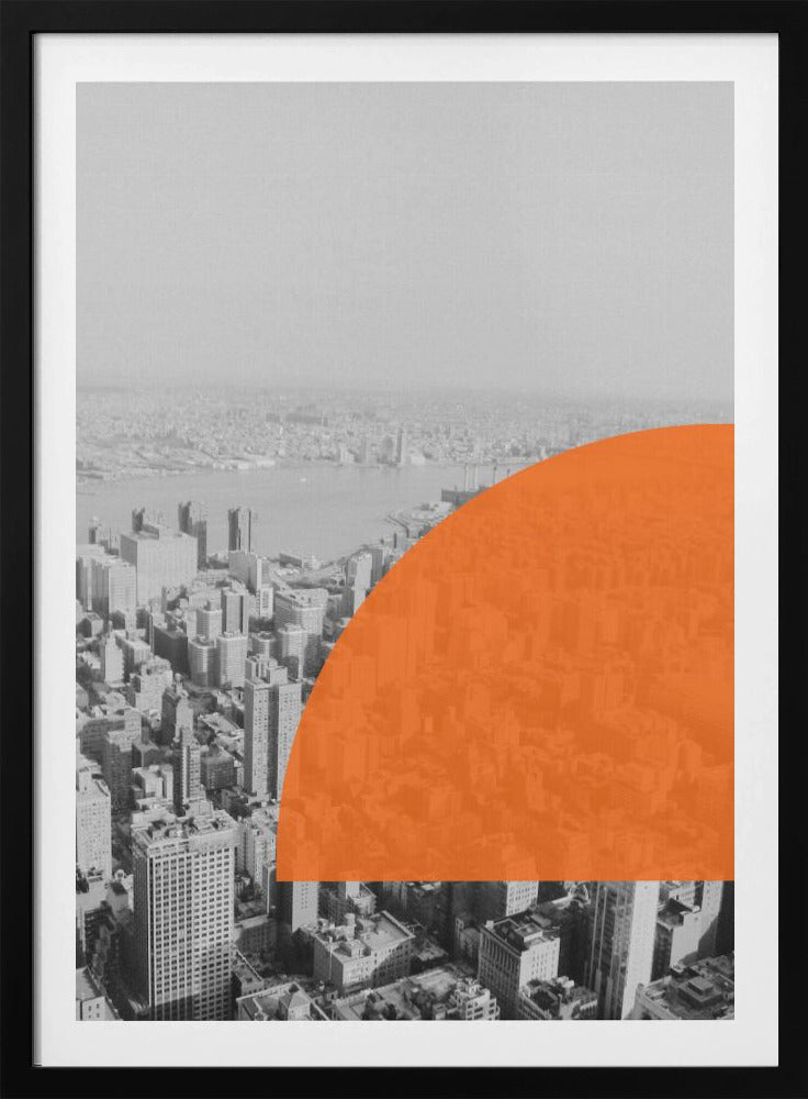 Urban Sunset Hues | Poster