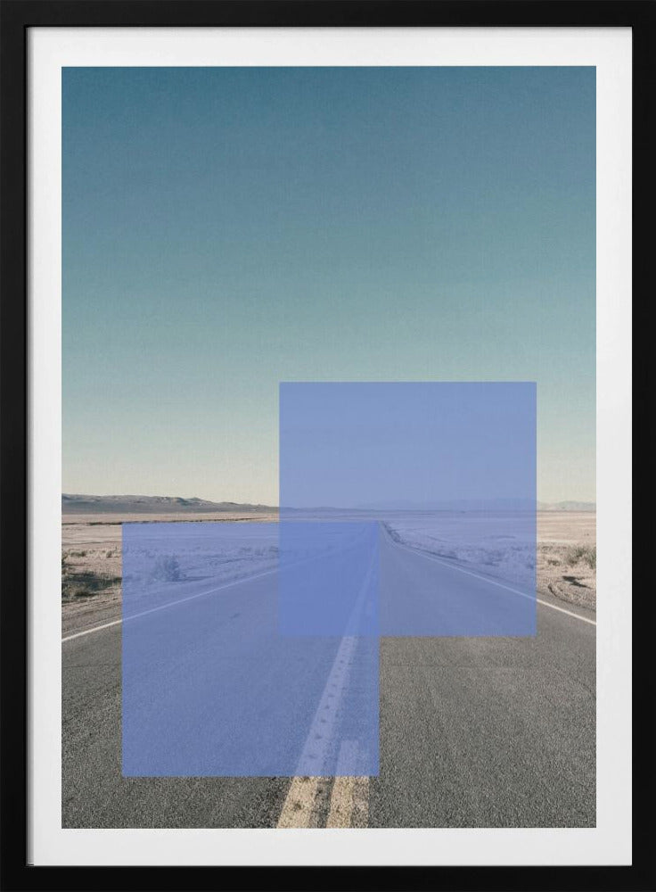 Desert Horizon Blocks | Poster