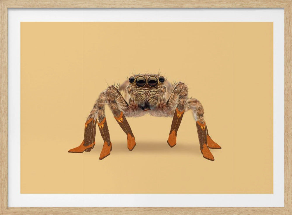 Lydia the Leggiest Cowgirl Spider | Poster