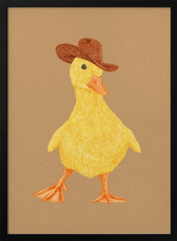 Daphne the Cowgirl Duckling | Poster