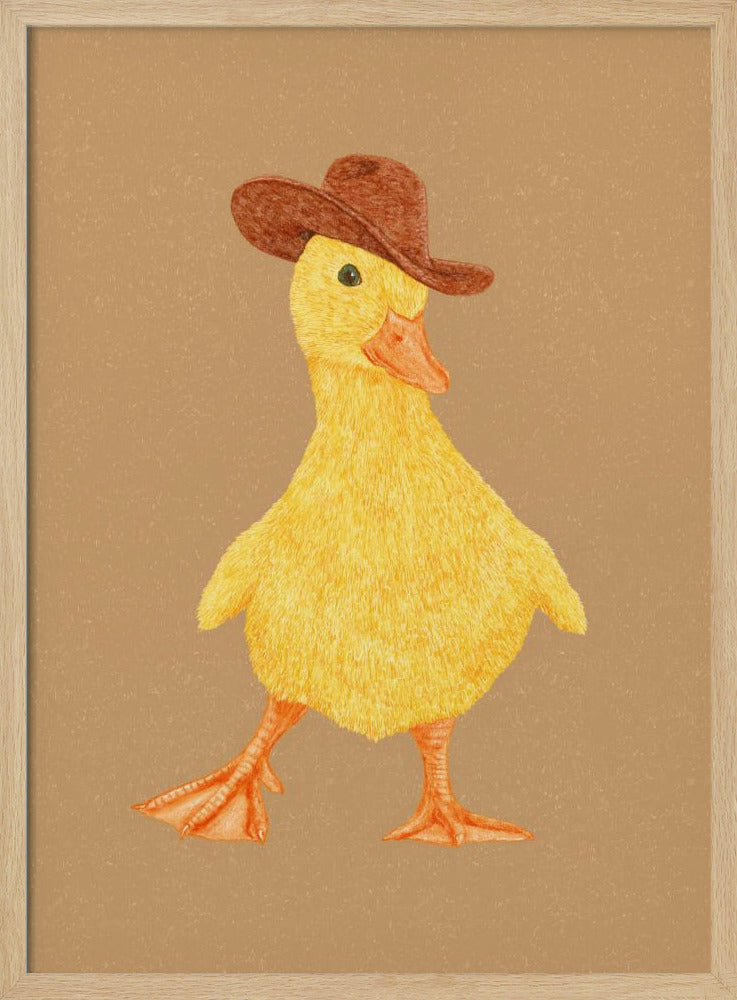 Daphne the Cowgirl Duckling | Poster