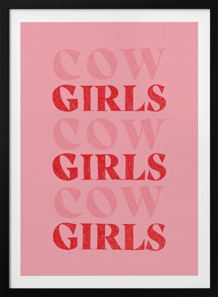Cow Girls Girls Girls | Poster