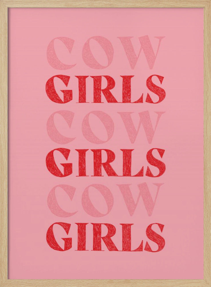 Cow Girls Girls Girls | Poster