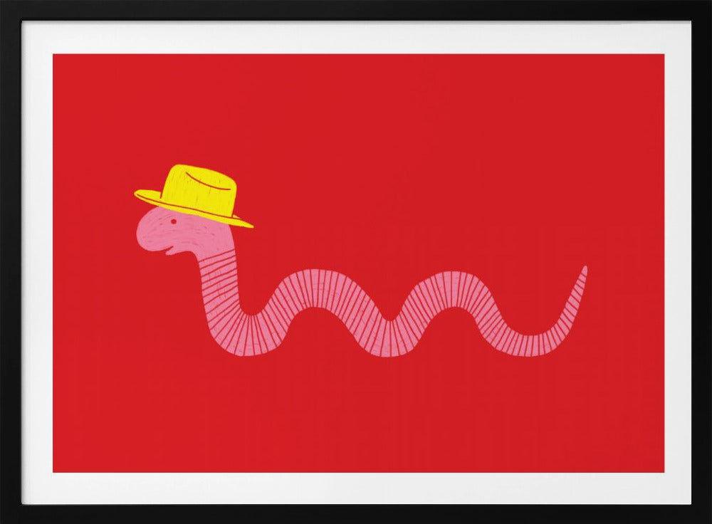 Wiggly Western Worm | Poster