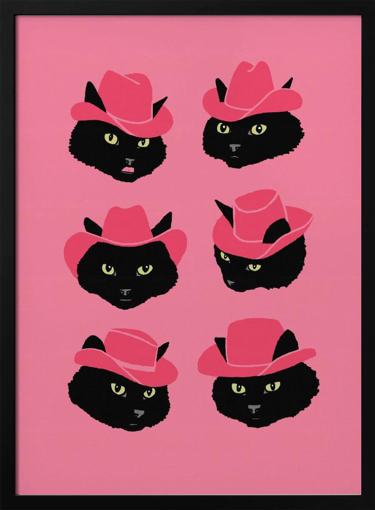 Marcy the Cowgirl Cat | Poster