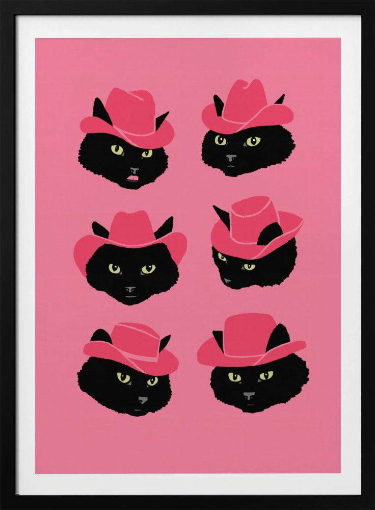 Marcy the Cowgirl Cat | Poster