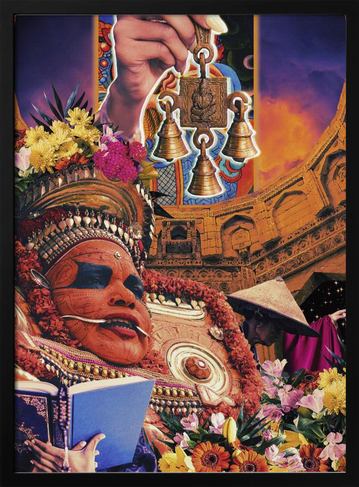 Retro Fantasy Culture Collage | Poster