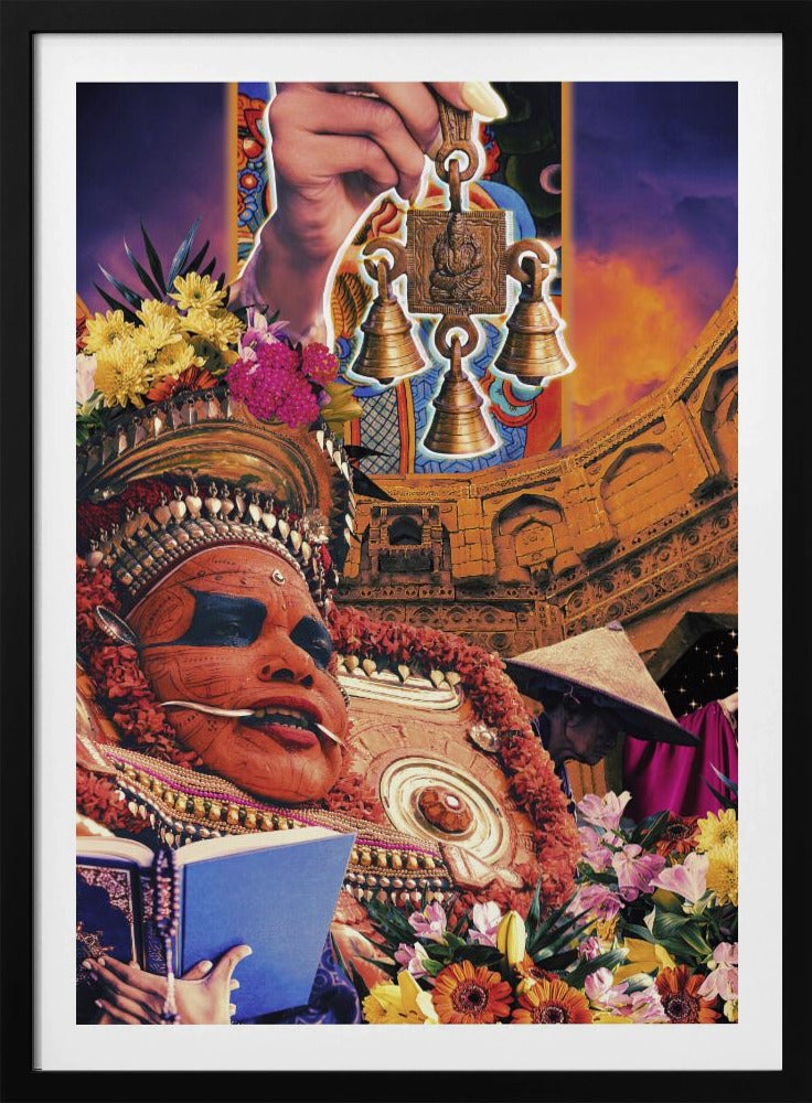 Retro Fantasy Culture Collage | Poster