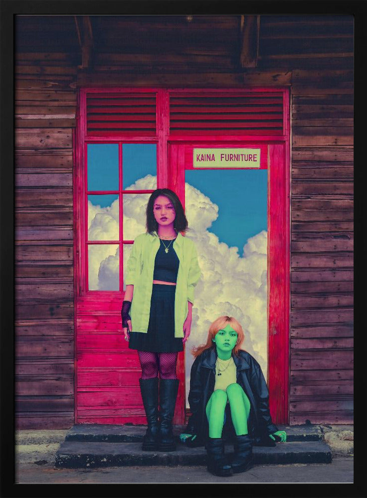 Pink &amp; Green | Poster