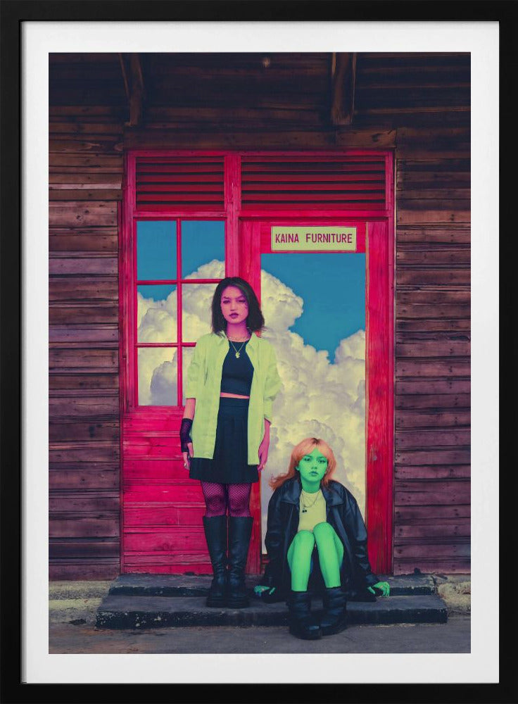 Pink &amp; Green | Poster