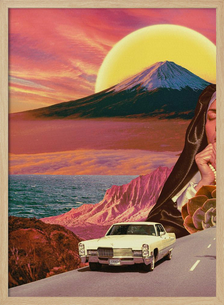 Retro Landscape Collage | Poster