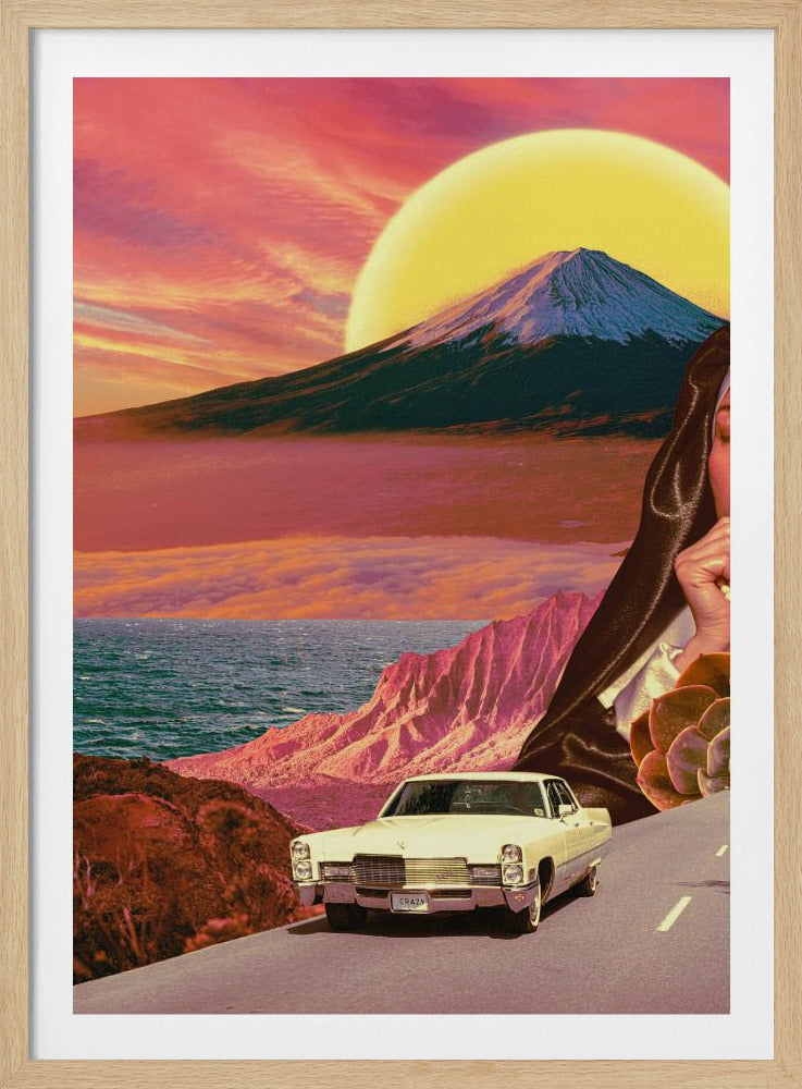 Retro Landscape Collage | Poster