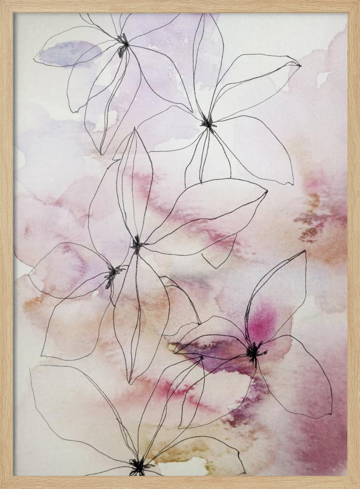 Whisper Petals I | Poster