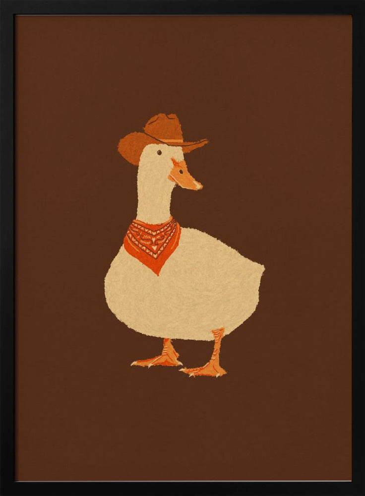 Bo the Cowboy Duck | Poster