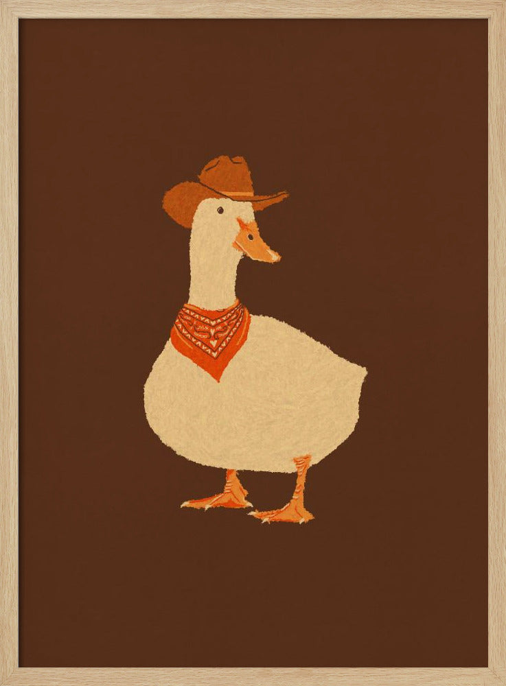 Bo the Cowboy Duck | Poster